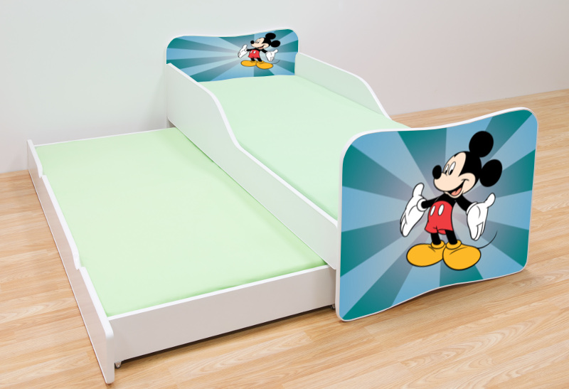 Becks posteľ s výsuvným lôžkom Mickey